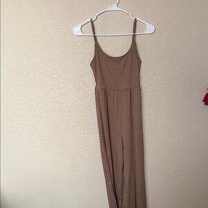 SHEIN Brown Jumpsuit